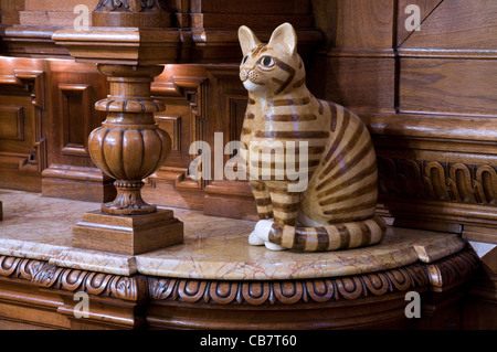 Kattenkabinet, Cat Cabinet Museum, Amsterdam, Niederlande Stockfoto