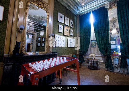 Kattenkabinet, Cat Cabinet Museum, Amsterdam, Niederlande Stockfoto