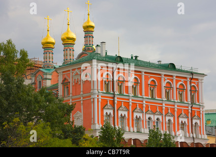 Gebäude in der Wand des Kreml, Moskau, Russland Stockfoto