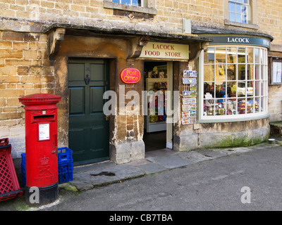 Dorfladen in Lacock, Wiltshire, UK Stockfoto