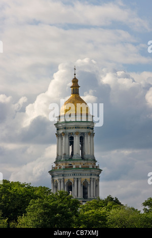 Große Lavra Glockenturm, Kiewer Höhlenkloster, UNESCO-Weltkulturerbe, Kiew, Ukraine Stockfoto