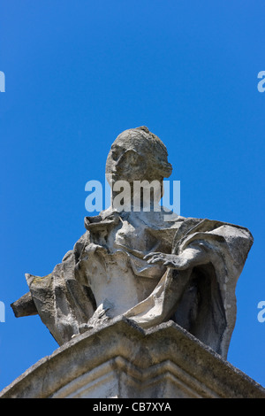 Statue in Saint George Kathedrale, Lemberg, Ukraine Stockfoto