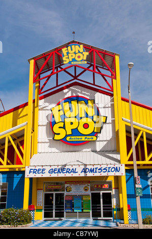 Fun Spot Orlando Action Park Eingang Signoff-International Drive in Orlando Florida Stockfoto