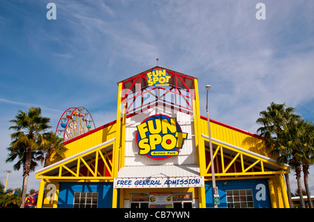 Fun Spot Orlando Action Park Eingang Signoff-International Drive in Orlando Florida Stockfoto