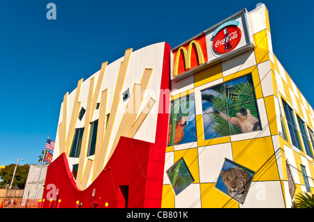 Weltweit größte Entertainment McDonalds & spielen-Platz aus International Drive in Orlando Florida Stockfoto