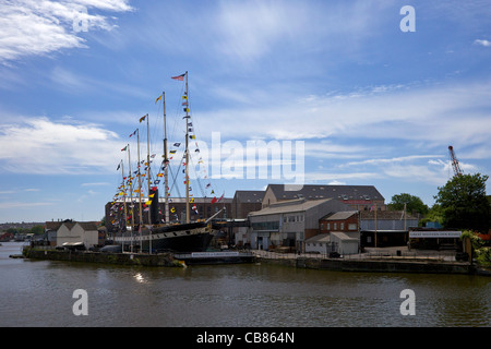 Brunels SS Great Britain, große westliche Dockyard, Docks, Bristol, England, UK, Vereinigtes Königreich, GB, Großbritannien, britische Inseln