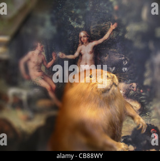 Biber im Garten Eden Stockfoto