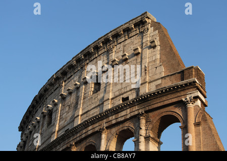 Detail des Kolosseums in Rom Stockfoto