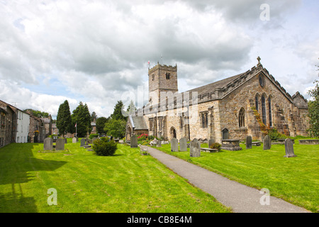 St. Marien Kirche Kirkby Lonsdale Stockfoto