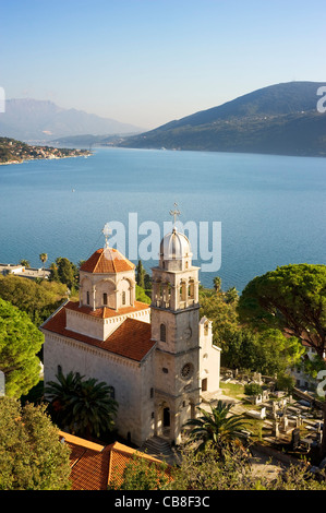 Kloster Savina ist eine serbische orthodoxe Kloster in der Nähe der Stadt Herceg Novi, Montenegro Stockfoto