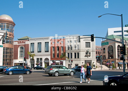 Tiffany & Co Rodeo Drive Boutiquen Geschäfte Beverly Hills-Los Angeles-Kalifornien-USA Stockfoto