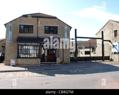 Cheddar Gorge Cheese Company, Somerset, Großbritannien Stockfoto