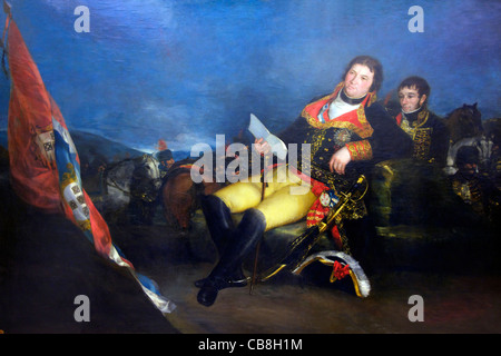 Manuel Godoy, Herzog von Alcudia, Fürst des Friedens, von Francisco de Goya, 1801, Museo De La Real Academia de Bellas Artes de San Stockfoto