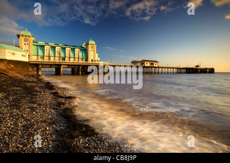 Penarth Pier, Penarth, Vale von Glamorgan. Stockfoto