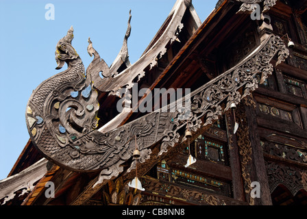 Wat Tonne Kwen. Hang Dong. Chiang Mai. Thailand Stockfoto