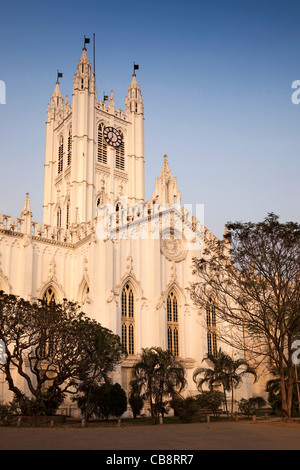 Indien, Westbengalen, Kolkata, St. Pauls Cathedral Stockfoto