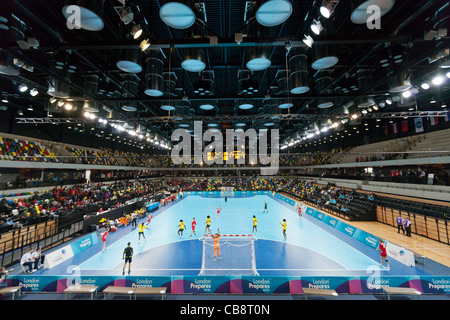 Damen-London-Handball-Cup. Bei der Handball-Arena, UK statt. Stockfoto