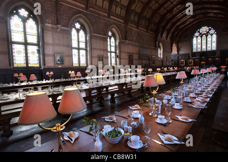 Haupthalle, Keble College in Oxford, UK Stockfoto