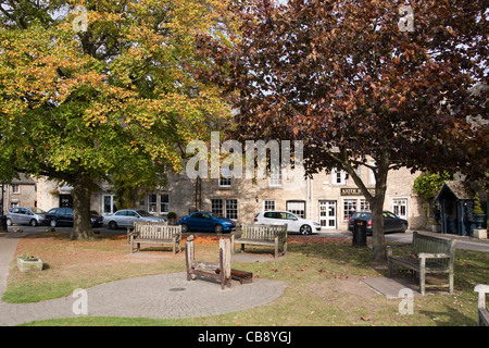 Holzbestände Stow on the Wold Gloucestershire England Großbritannien Stockfoto