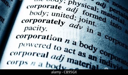 Corporation Stockfoto