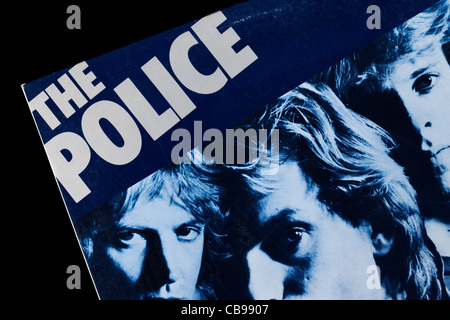 Reggatta de Blanc LP aufnehmen Album-Cover von der Polizei. Stockfoto