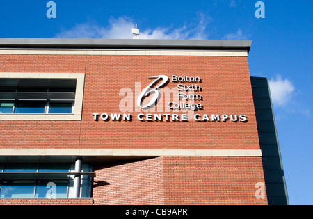 Bolton Sixth Form College, Deane Road, Bolton, größere Manchester, England, Vereinigtes Königreich Stockfoto