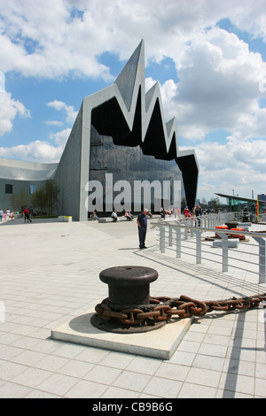 Das neue Riverside Museum in Glasgow. Stockfoto