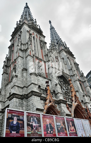 Haus der Orgel- und Kammermusik (St. Nikolaus römisch-Kathedrale), Kiew, Ukraine, Osteuropa Stockfoto