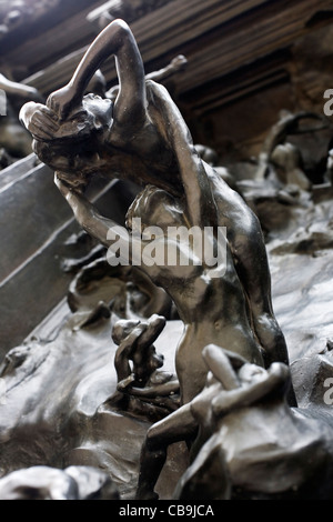 Die Tore der Hölle Rodin Museum Paris Frankreich Stockfoto