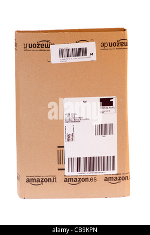 Amazon Bücher Online Einkaufen Kartonverpackung Verpackung Stockfoto