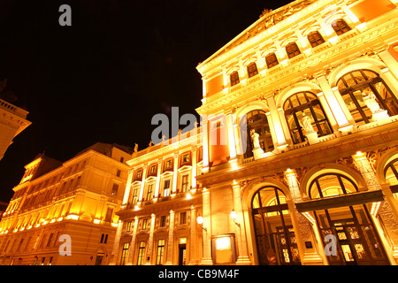 Die Oper in Wien, Österreich, Europa. Stockfoto