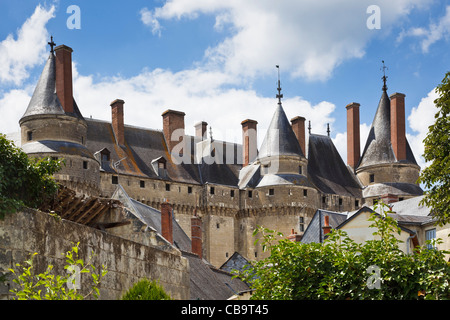 Wickelten Schloss in der Stadt wickelten im Loire-Tal, Frankreich Stockfoto