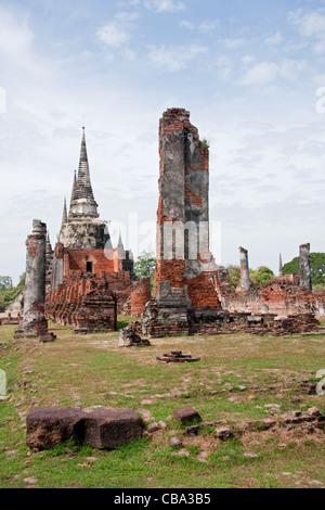 Ayutthaya Tempel Wat Phra Sri Sanphet, Thailand Stockfoto