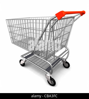 Einkaufswagen Stockfoto
