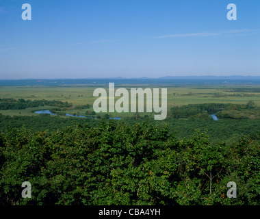 Kushiro Feuchtgebiet, Kushiro, Hokkaido, Japan Stockfoto