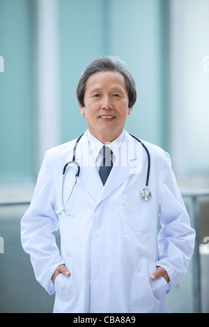 Porträt des männlichen Arzt Stockfoto