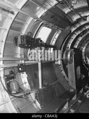 Die Taille Gun Position eines WW11 amerikanische USAAF Bomber Stockfoto