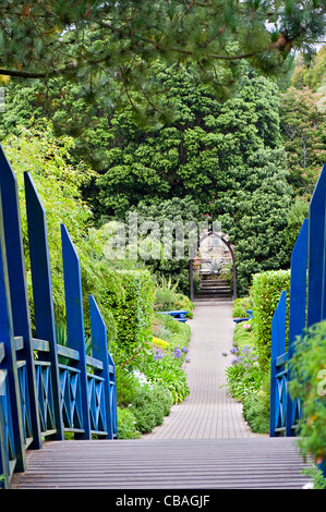 Klostergarten Tresco Stockfoto