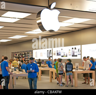 iPad Apple iPod Apple Store Shop USA Apple Store Los Angeles USA Stockfoto