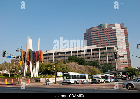 Dow-Stadt von Los Angeles, Vereinigte Staaten von Amerika amerikanische USA Stockfoto