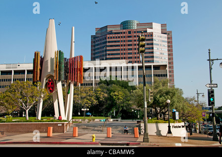 Dow-Stadt von Los Angeles, Vereinigte Staaten von Amerika amerikanische USA Stockfoto