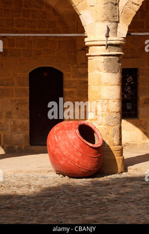 Büyük Han, das große Inn North Nicosia, Zypern. Stockfoto