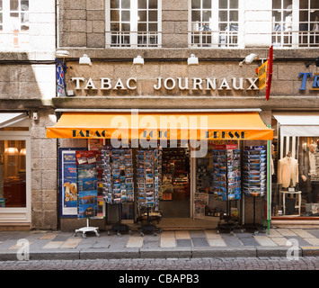 Tabac in St Malo, Bretagne, Frankreich Stockfoto