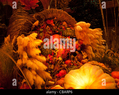 Herbstausstellung im Garten des Hotels Bellagio, Las Vegas. Stockfoto