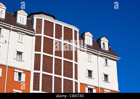 Detail der modernen Architektur in Gibraltar. Stockfoto