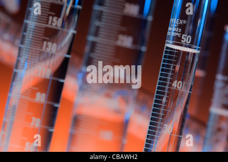 Chemischen Glaswaren Stockfoto