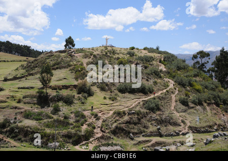 CHRISTUS ERLÖSER, CUSCO, PERU Stockfoto