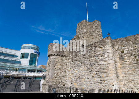 Arundel Zirkus Eingang WestQuay Shopping Mall und Arundel Turm, Southampton, Hampshire, England, UK Stockfoto