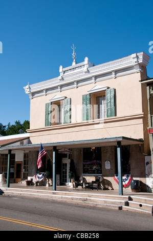 Historische Gebäude in der Innenstadt, Mariposa; Kalifornien, USA. Foto Copyright Lee Foster. Foto # california121527 Stockfoto