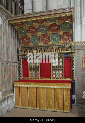 Gloucester Kathedrale Kapelle des Hl. Johannes des Täufers Stockfoto